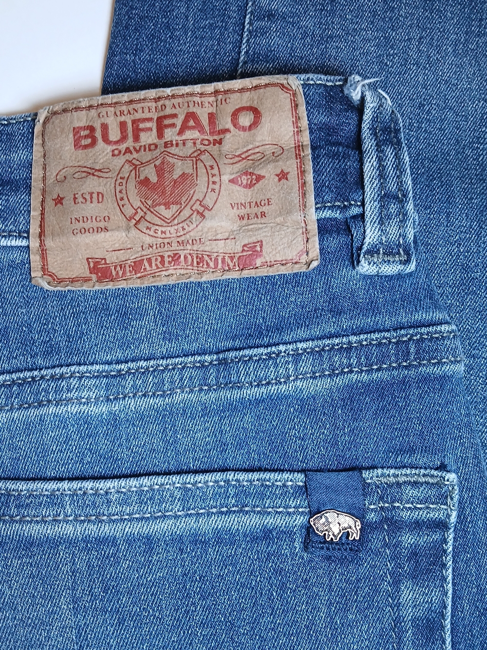 Buffalo David Bitton Men's Blue Denim Jeans Size 31x34